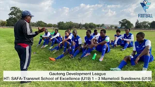 HIGHLIGHTS | SAFA-Transnet School of Excellence (U19) vs Mamelodi Sundowns (U19)