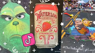 TIKTOK COMPILATION OF ARTS CREATED WITH CHALK 🖍️