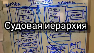 Судовая иерархия | Должности на судах торгового флота | Блог моряка