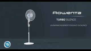 ROWENTA | Turbo Silence : un sensation de fraîcheur intense dans un silence absolu !