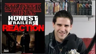 Honest Trailers: Stranger Things REACTION (MY 100TH VIDEO!)