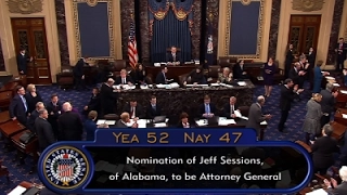 Senate Confirms Sessions as Attorney General