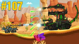 Hills of Steel Gameplay #107, Fully Upgraded and Unlocked all 22 Tanks (Unlimited Coins & Gems)