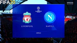 Liverpool vs Napoli - UEFA Champions League Gameplay | FIFA 20