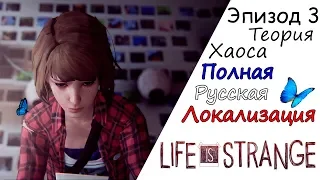 Life Is Strange Игрофильм Эпизод #3 Теория Хаоса (Полная Русская Локализация)