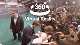 Virtual Reality at Green Carpet with Daniel Radcliff during Zurich Film Festival