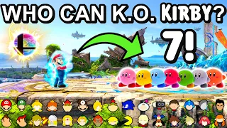 Who Can K.O. SEVEN Kirby's With A Final Smash ? - Super Smash Bros. Ultimate