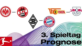 Bundesliga Prognose 3. Spieltag (23/24)