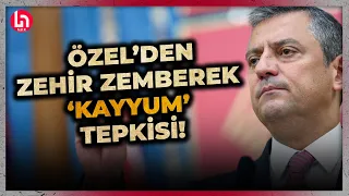 Özgür Özel, Hakkari'ye kayyum atayan Erdoğan'a açtı ağzını yumdu gözünü!