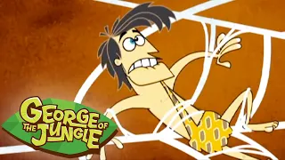 Georges Sticky Situation 🕸️ | George of the Jungle | Full Episode | Cartoons For Kids