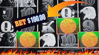 Buffalo LINK is AMAZING! $100 SPIN BONUS IN THE BONUS!