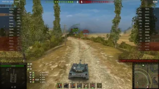 8 kills! WOT AMX ELC bis How to shoot on the move and be accurate with your shots!