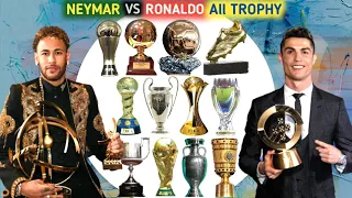Neymar Jr Vs Cristiano Ronaldo All Trophies and Awards. Cristiano Ronaldo Vs Neymar Jr All Trophies