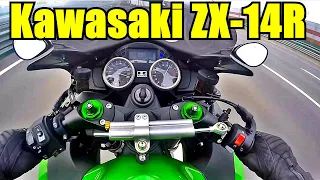 Kawasaki ZX-14R. Тест-райд с комментариями.