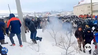 Russian Police Disperse Protests With Tear Gas in Bashkortostan | VOA News