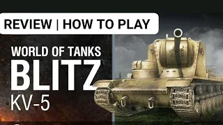 KV-5 [After Buff] Review | How to play ⚡ WOTB ⚡ WOTBLITZ ⚡