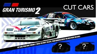 Gran Turismo 2 - The Cut Cars We Never Saw