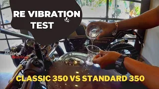 RE Vibration Test | New classic 350 vs standard 350