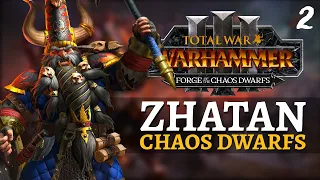 HOSTILE TAKEOVER | Immortal Empires - Total War: Warhammer 3 - Chaos Dwarfs - Zhatan #2