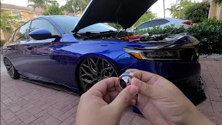 Knock or Click Noise Issue on Honda Accord 2018-2020 with AirLift Performance Suspension