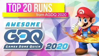 Top 20 AGDQ 2020 Speedruns (GDQ Highlights)