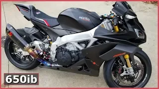 2019 Aprilia RSV4 1100 Factory | Levers, Chain Adjusters & Seat Cover Installed!