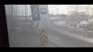 A ride on OC Transpo #6392 : 2008 New Flyer Industries D60LF | 38 Blair. Filmed on 03/17/2022.