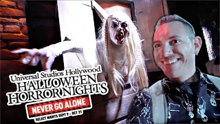 HHN HOLLYWOOD OPENING NIGHT! Our Review PLUS Every House and Scare Zone!