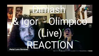 Dimash Kudaibergen & Igor Krutoy - Olimpico (live) | REACTION