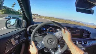 2021 Mercedes-AMG GLS 63 4Matic+ POV Test Drive (3D Audio)(ASMR)