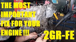 How to Replace the VVTI Oil Line - Toyota 3.5-liter V6 2GR-FE - Rav4 Highlander Camry RX350 ES350