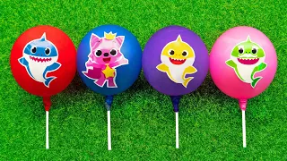 Some Lot's of BIG lollipops | Rainbow Satisfying video yummy candies