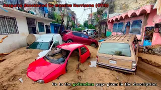 Acapulco (Mexico) devastated by massive Hurricane (OTIS), on October 25th 2023