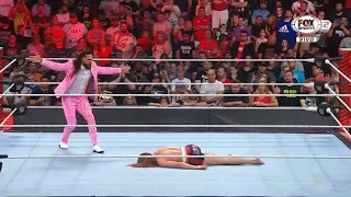 Seth Rollins ataca a Riddle - WWE Raw Español: 20/06/2022