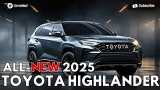 2025 Toyota Highlander - Redesign Jeden z nejlepších středně velkých SUV !!
