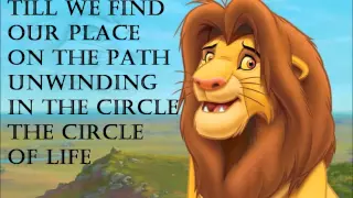 The Lion King - Circle of life (with lyrics)