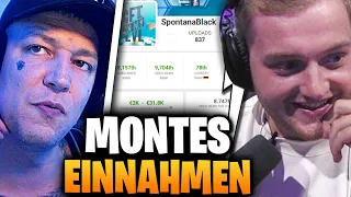 😨💸REAKTION auf MONTES EINNAHMEN AKTUELL! - Realtalk  | Trymacs Stream Highlights