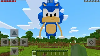 I Found SONIC in Minecraft Pocket Edition...