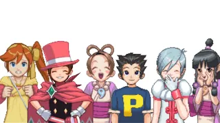 Ace Attorney but everyone is Baby