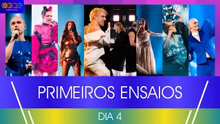 Dia 4 - Primeiros Ensaios, Eurovisão 2024