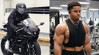 BRUTAL BACK & BICEPS WORKOUT x BIKE MODS | LIVING A DREAM