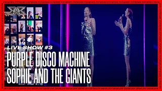 PURPLE DISCO MACHINE & SOPHIE AND THE GIANTS a X FACTOR 2020