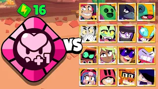 NEW EVE GEAR VS ALL BRAWLERS | Brawl Stars