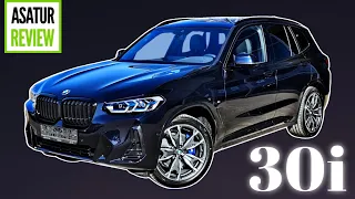 Обзор BMW X3 G01 30i M-Sport PLUS рестайлинг 2022 / БМВ Х3 30и М-Спорт Плюс facelift