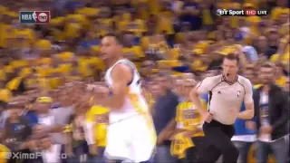 Andre Iguodala's Insane Circus Shot   Thunder vs Warriors   Game 2   May 18, 2016   NBA Playoffs