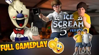 ICE SCREAM 🧊 😎 horrer gameplay || full escape🥶 || malayalam || crazy gaming😈