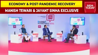 Economy, Jobs & Post-Pandemic Recovery | Manish Tewari & Jayant Sinha EXCLUSIVE | Budget Roundtable