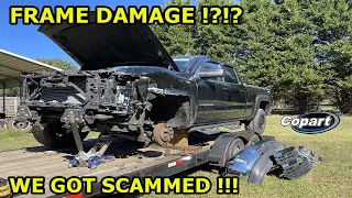 Rebuilding a Wrecked 2016 Chevrolet Silverado That was TOTALED on Copart Episode 2