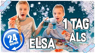 24 STUNDEN ALS EISKÖNIGIN ELSA MIT BFF | MaVie Noelle Family