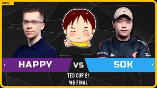 WC3 - [UD] Happy vs Sok [HU] - WB Final - Ted Cup 21